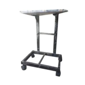Iron And Wood Multicolor Battery Trolley