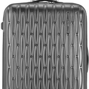 Safari Large CheckIn Suitcase 79 Cm 8 Wheels Whirl 79 4W Gun Metal Grey Ean No 8901229122240