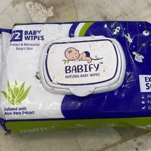 Babify Natural Baby Wipes 72 Baby Wipes