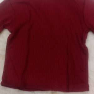 Women Top Red Colour Size S
