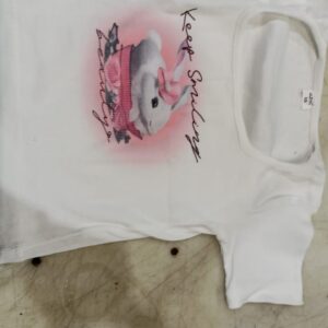 Women Top White Colour Size Xl