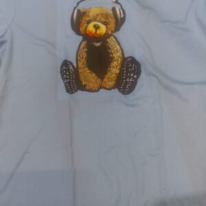 Men T Shirt Sky Colour Size M