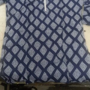 Women Kurta Blue Colour Size M