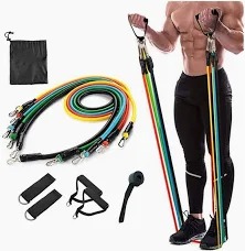 Yixty Resistance Bands Set For Exercise Stretching And Workout