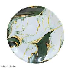 Sm Premium Quality 11 Melamine Dinner Plate & Lunch Plate Dinner Plate Pack Of 8 HaFp6288