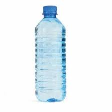 Blue Plastic Mineral Water Bottle