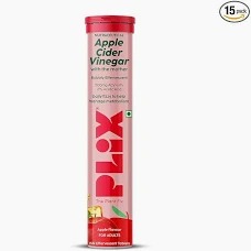 The Plant Fix Plex Apple Cider Vinegar Effervescent Tablet With MotherVit B6 & B12 For Weight Loss 15 No
