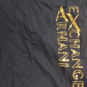 Men Color Black T Shirt Size L