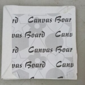 White Canvas Board 4 Inch Pack Of 3