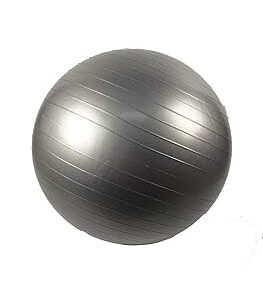 Boldfit Yoga And Gym Ball Size 55 Cm Color Grey