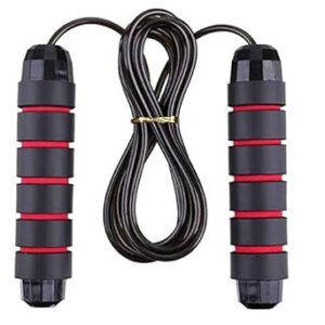 GO KART New High Quality Jump Rope With Comfortable Handles For Any Skill Level Freestyle Rope Black RED