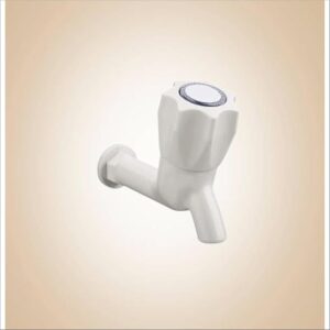 Plastic Tap for Bathroom or Kitchen WhitE