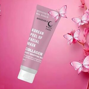 Bingeable Korean Peel Off Facial Mask 90Ml For Korean Face Glow