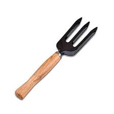 Kraft Seeds Indian Best Gardening Tools Perennial Hand Garden Fork 3Tine