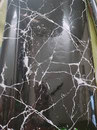 Kp Collection Adhesive Black Marble Wallpaper For Walls Marble Peel And Stick Oil Proof Heat Resistant