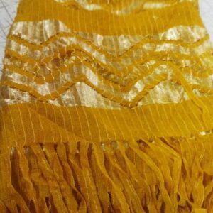 Womens Banarasi Russell Silk Gold Zari Work Dupatta