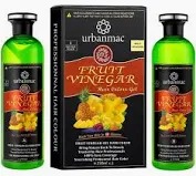 Urbanmac Fruit Vinegar Gel Based Hair Color Natural Black 250Ml