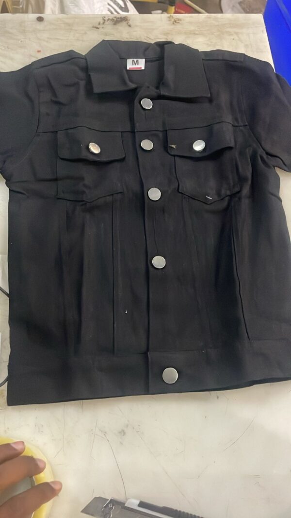 Black Jacket For Kids Size Medium