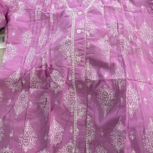 Stylish Comfortable Kurtis For Every Occasion Elegant Versatile Cotton Designs Women Pink Size S