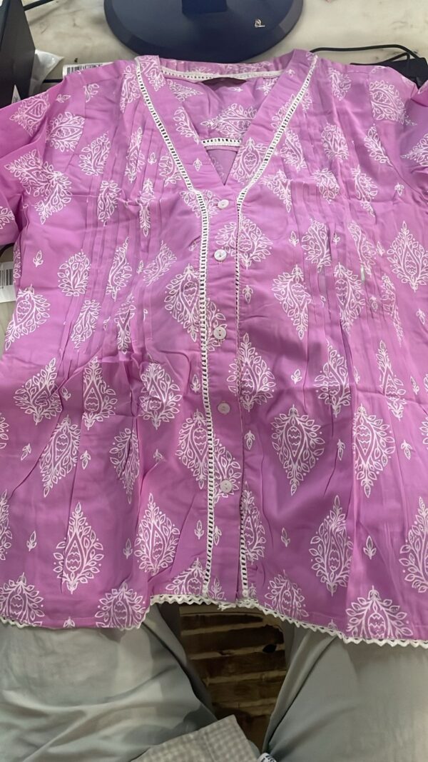 Stylish Comfortable Kurtis For Every Occasion Elegant Versatile Cotton Designs Women Pink Size S