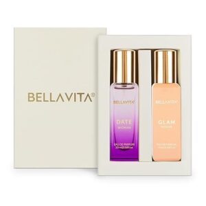 Bellavita Date Glam Women Long Lasting Perfume For Woman Edp 2X20Ml