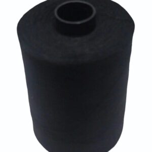 Spun 10000 Meter Black Polyester Sewing Thread