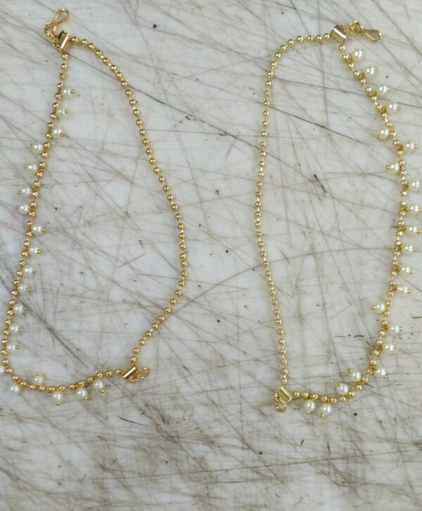Anklet Bracelet Traditional Indian Color Golden