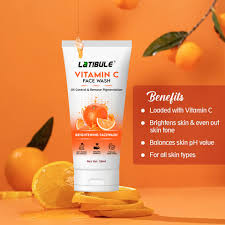 Latibule Vitamin C Face Wash Skin Lightening Face Wash All Skin Types Face Wash 50Ml