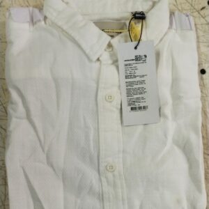 Jack Jones Men Brilliant White Colour Shirt Size M