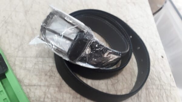 Men Leather Pure Leather Reversible Belt Black Color