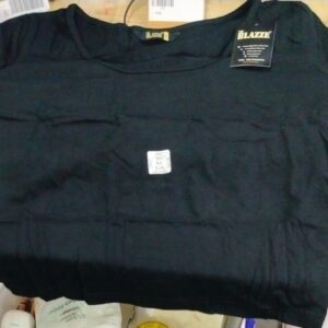 The Blaze Women Black Colour Casual Top Size Xl