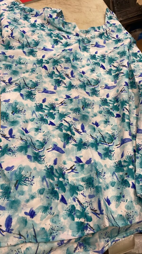 Women Top Blue Multi Colour Size Xxl
