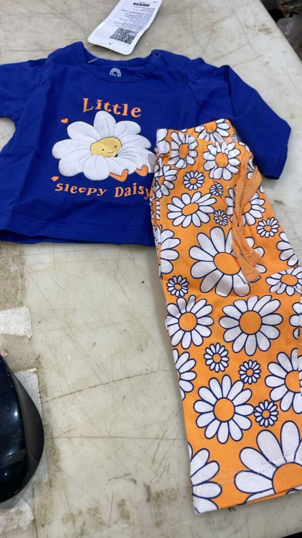 Kids Girl Set Blue Colour Size 1 Month Baby