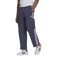 Adidas Originals MenS Adicolor Cargo Pants Grey Colour Size Xxl
