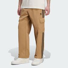 Adidas Originals MenS Adicolor Cargo Pants Yellow Colour Size Xl