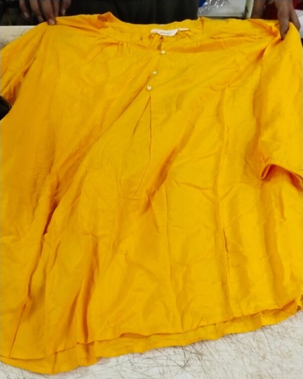 Women Yellow Colour Top Size 5Xl
