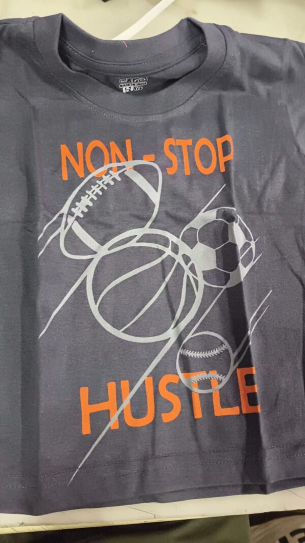 Cotton Grey Print T Shirt 18 12 Yrs