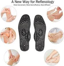 Private Lable Rubber and Magnetic Material Percare Acupressure Sole Foot Massage Therapy Pain Relief Cuttable black colour