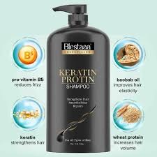 blestaaa essentialss ARGAN KARATIN SHAMPOO FOR ANTI HAIR FALL CONTROAL FOR MEN WOMEN 1 L