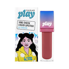 Sugar Play Vibe Check Liquid Lipstick 4 5 ML 02 finesse