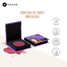 Sugar Blusher for Face Makeup Smooth Texture Matte Blendable Paraben Cruelty Free 4 gm 02 Pink Pinnacle Deep Rose Blush