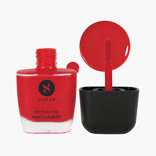 SUGAR Cosmetics Tip Tac Toe Nail Lacquer Classic 10ml 24 Chilli Charm 9ml