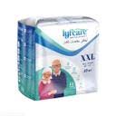 lyfcare Pull Up Pants Waist Size 45 61 Inch Adult Diapers XXL Adult Diapers XXL 10 Pieces