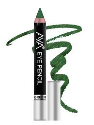AYA Eye Kajal Pencil Green 2 8gm Waterproof Liquid Eyeliner Green 5ml