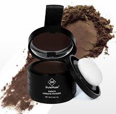 StyleMake Enrich Hairline Powder for Women Men Root Touch Black 4G