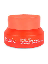 Foxtale Night Shift Lip Sleeping Mask with Maracuja Oil Ceramides And Vitamin E 12 gm