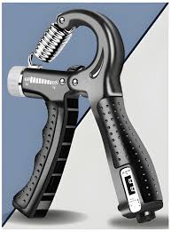 Private Label Oddish R SHAPE ADJUSTABLE SPRING COUNTER HAND GRIP Hand Grip Fitness Grip Black