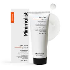 Minimalist Light Fluid SPF 50 PA Face Sunscreen 50 ml
