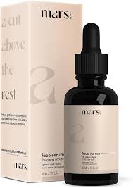 Mars by GHC 2 Alpha Arbutin 0 3 Kojic Acid Serum Dark Spot Remover with Hyaluronic Acid Targets Blemishes Acne Marks and Tanning 30ml