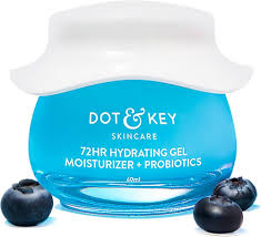 DOT KEY 72Hr Hydrating Gel Probiotics Moisturizer For Face With Hyaluronic Acid 60ml